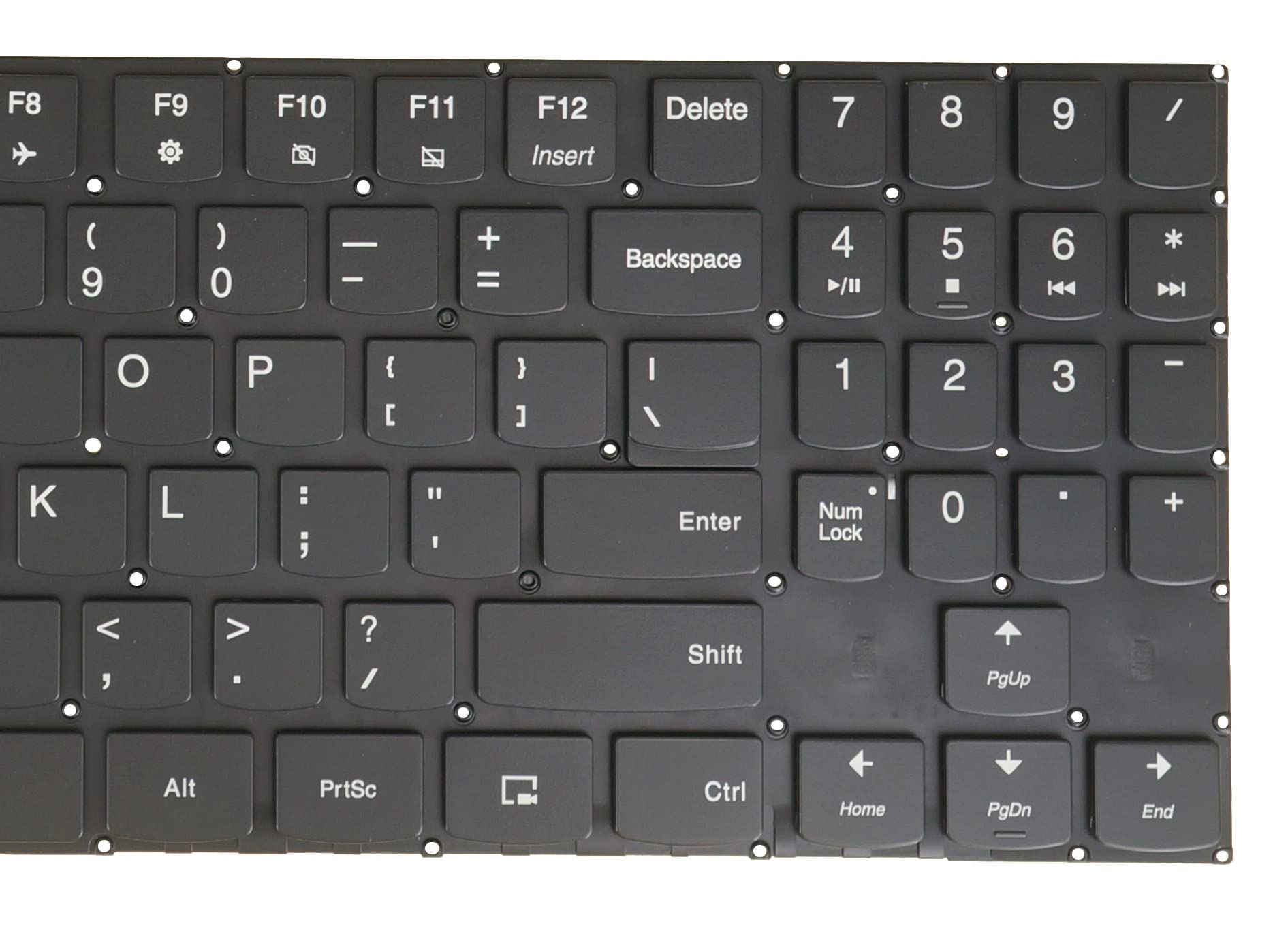 Lenovo Legion Y530-15ICH Y540-15IRH Toetsenbord met behuizing