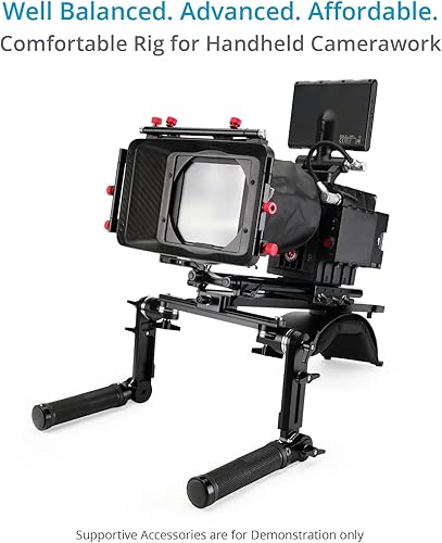 Miniatura 2 de PROAIM Discovery SR-10 Cómodo soporte de hombro para cámara DSLR de hasta 20 kg44 lb. Mango roseta con posicionamiento de mango anchoestrecho.
