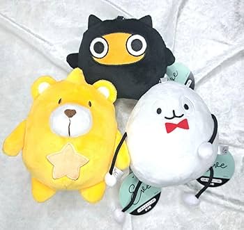 Amazon.co.jp: Eve 人外マスコットBC 全3種 クマタロー 黒子ちゃん た