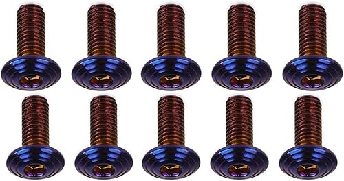 Vista 6 de TCHAU Kits de carrocería Motocicletas Universal 10 unids M8*20 M8*10 Tornillo motor para Kawasaki Z1000 Z 1000 SX Z125 Z300 Z400 Z650 Z750 Z800 Z900