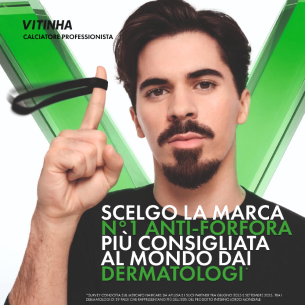 Vichy Dercos Eco-Ricarica Shampoo Anti-Forfora DS per Capelli Secchi, 390 ml