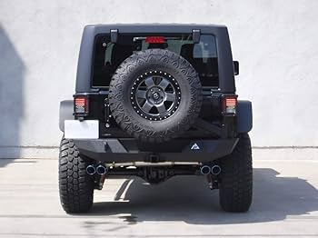 JKラングラー　ワンオフ　デュアル4本出しマフラー 07-17y ジープ ラングラー JK ギブソンマフラー デュアル Dual Extreme