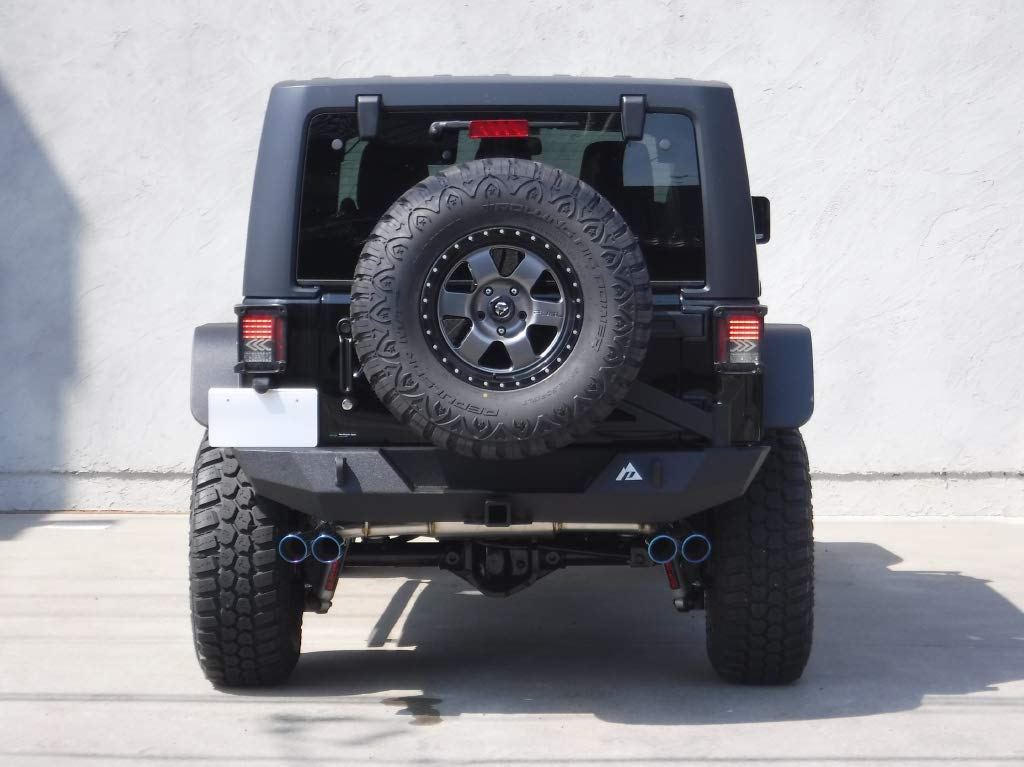 jkラングラー　マフラー ジープ ラングラー アンリミテッド JK エキゾーストシステム マフラー