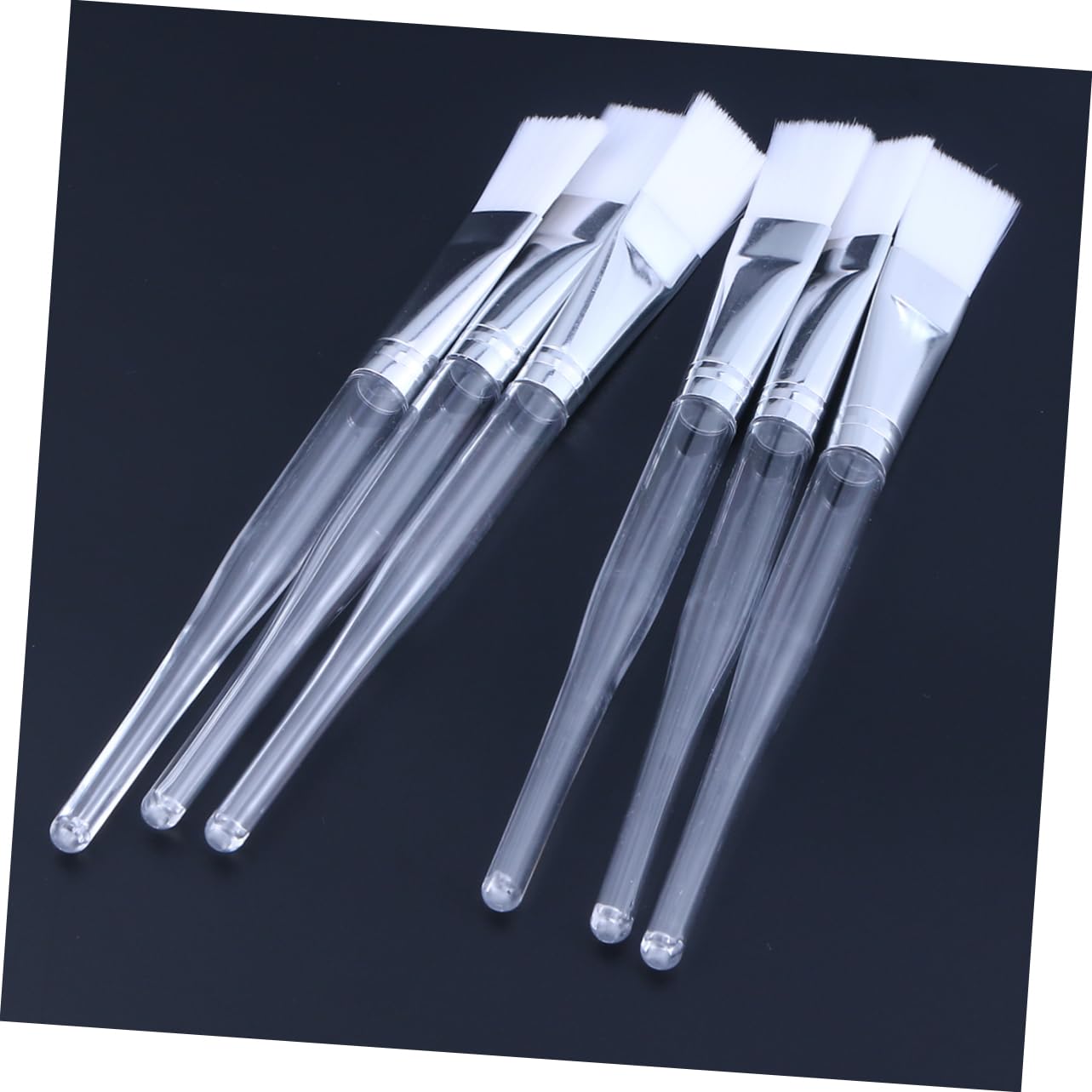 POPETPOP 192stücke Transparent Crystal Rod Gesichtsmaske Pinsel Professionelle Applikatoren Für Masken Peelings Und Langlebig Und Komfortabel Anwendung