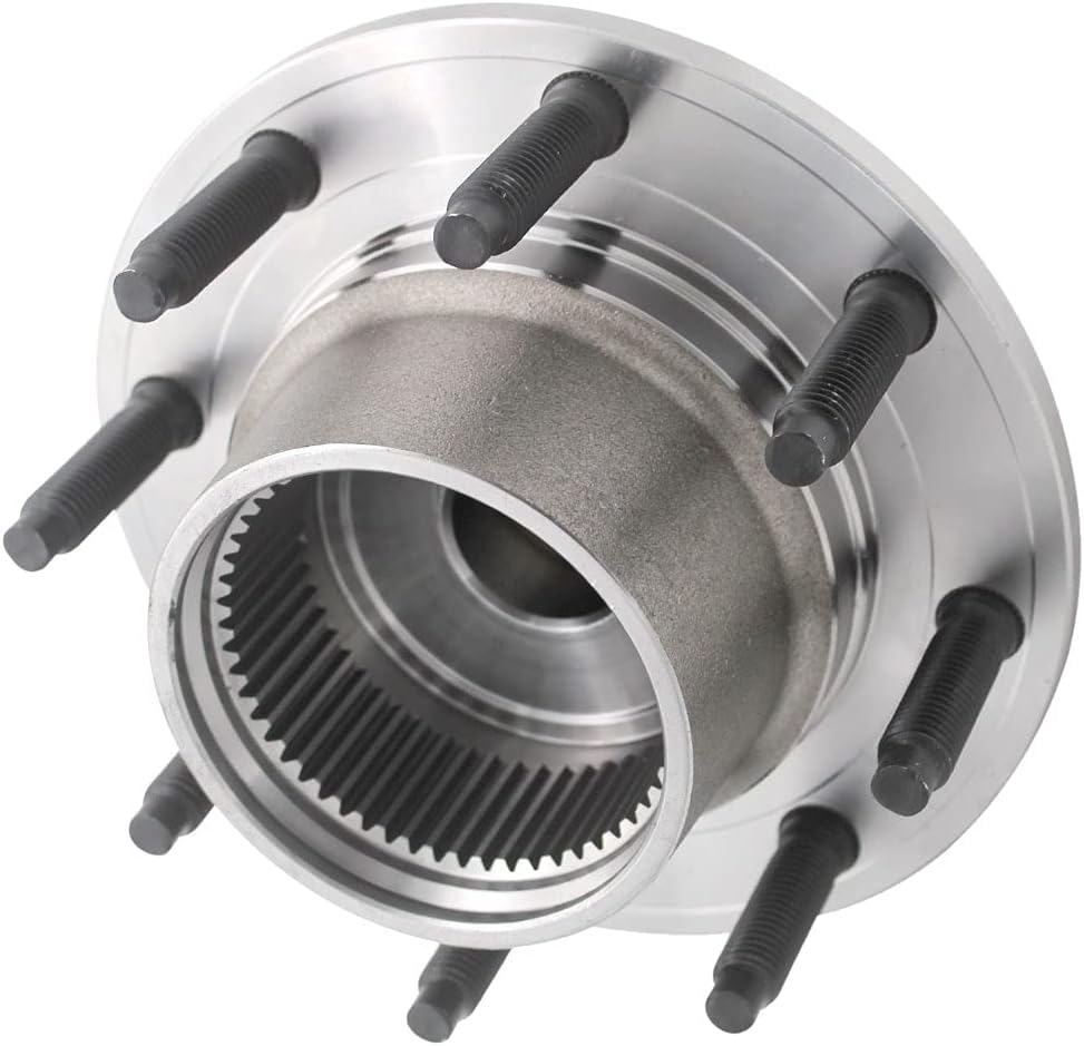 Front Wheel Bearing Hub Assembly 515076 8 Lugs Replacement for Ford F250 F350 Super Duty Wheel Hub Bearing 4WD 2-Wheel ABS