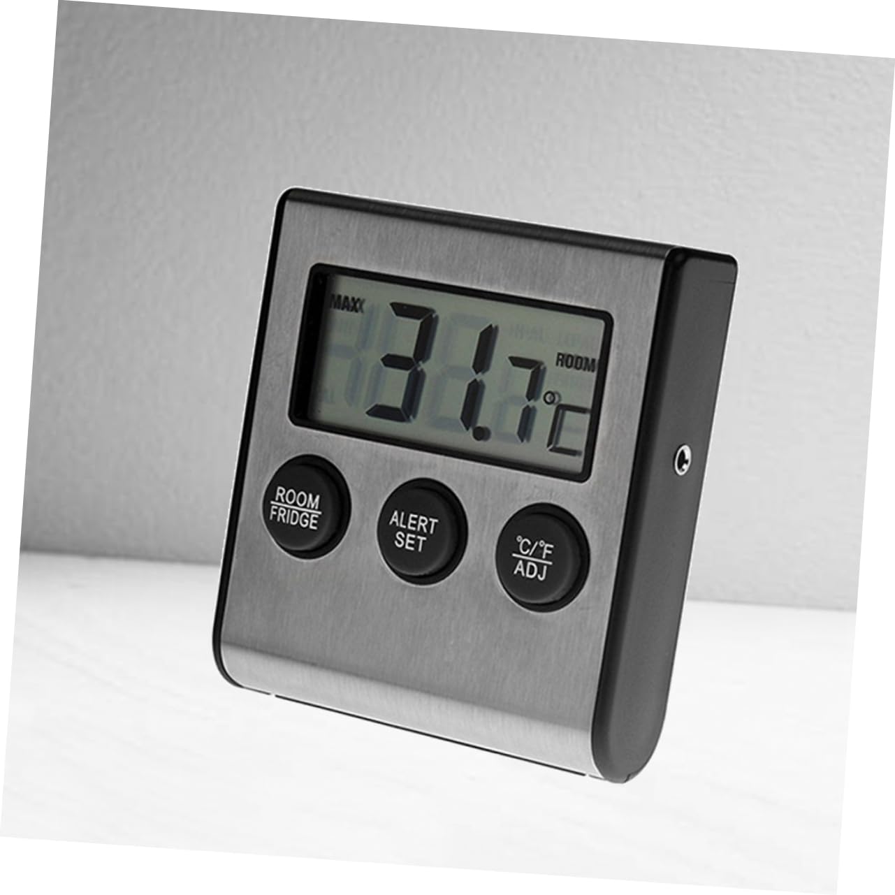 Amosfun 3 Piezas Suministros De Cocina Termómetro Para Refrigerador Termómetro De Interior Termómetro Para Nevera Black