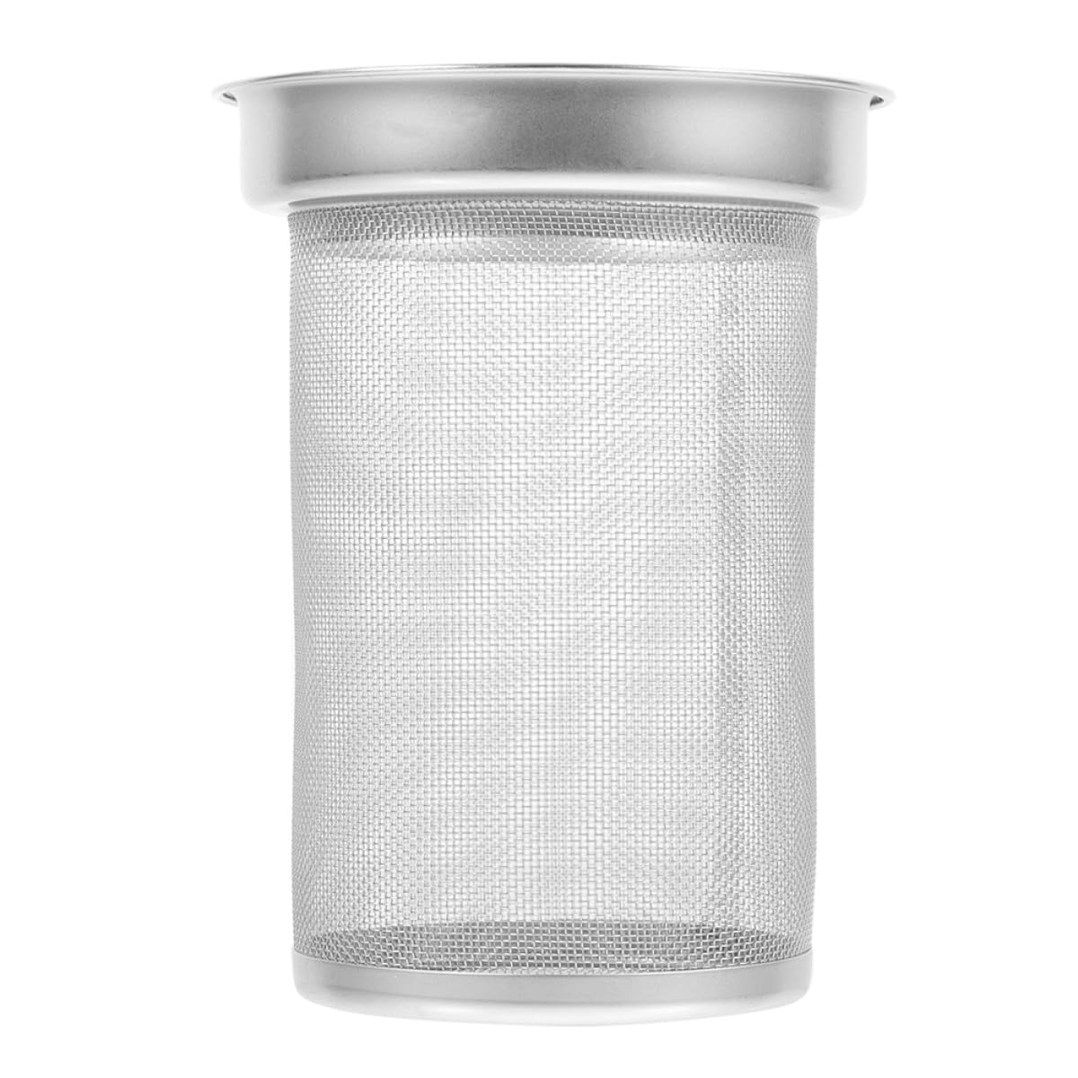 BESPORTBLE Filtre à Thé en Acier Inoxydable, Passoire à Thé Résistante et Réutilisable pour Théière, Infuseur Métallique de Rechange, Dimensions 7,4 X 6,7 Cm, Accessoire la Cuisine