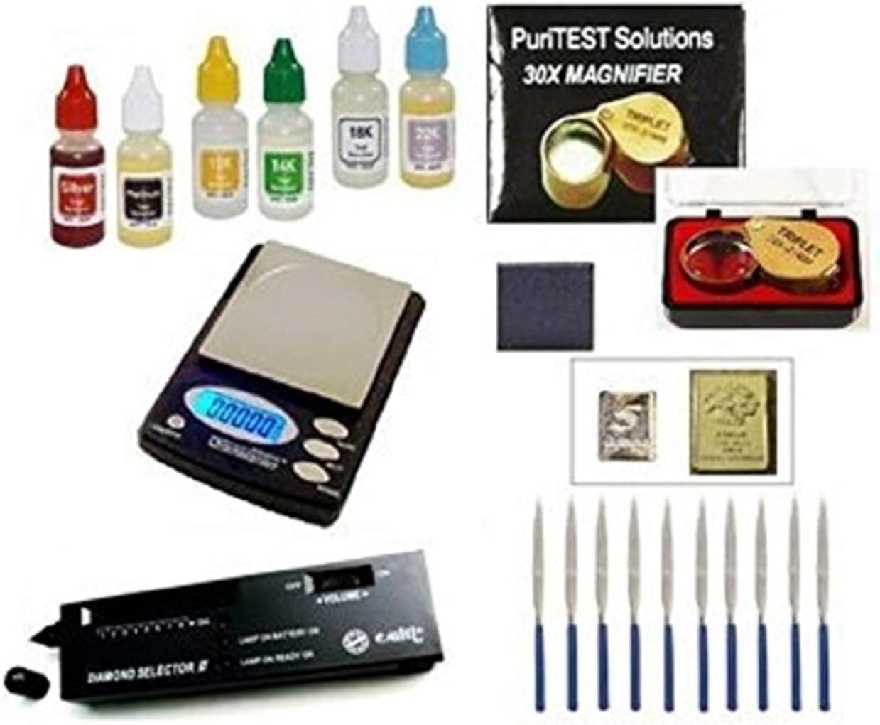 Buy DigiWeigh Gold and Silver Test Kit CULTI SELECTOR II Electronic