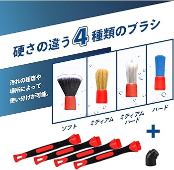 Amazon | ピカスティック 超 洗車ブラシ ディティールブラシ ホイール