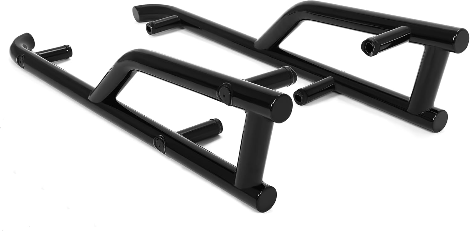 KUAFU Nerf Bar Compatible with 2016-2025 Polaris General 1000/XP 1000/INTL General 1000 EPS Deluxe Premium Sport Tree Kickers Rock Sliders Side Steps 2 Seat