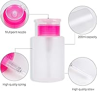 Vista 4 de 400 Pieces Nail Cotton Pads,1 Pull-Down Pump Dispenser Bottle,Super Absorbent Soft Non-Woven Eyelash Glue Wipes,Nail Polish dehumidifier for Eyelash