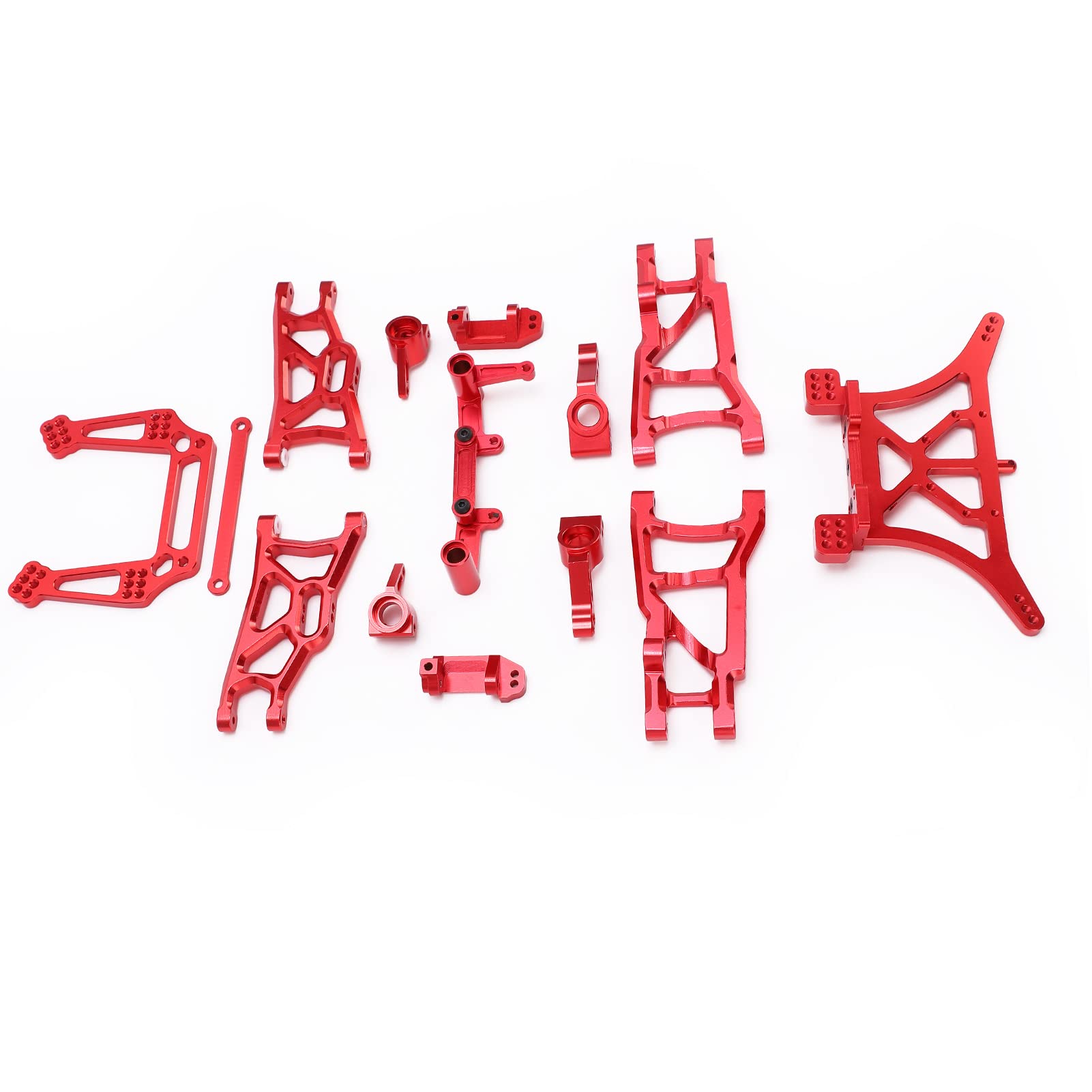 Metalowy Zestaw Upgrade do RC Car, Aluminum Alloy Steering Cup i