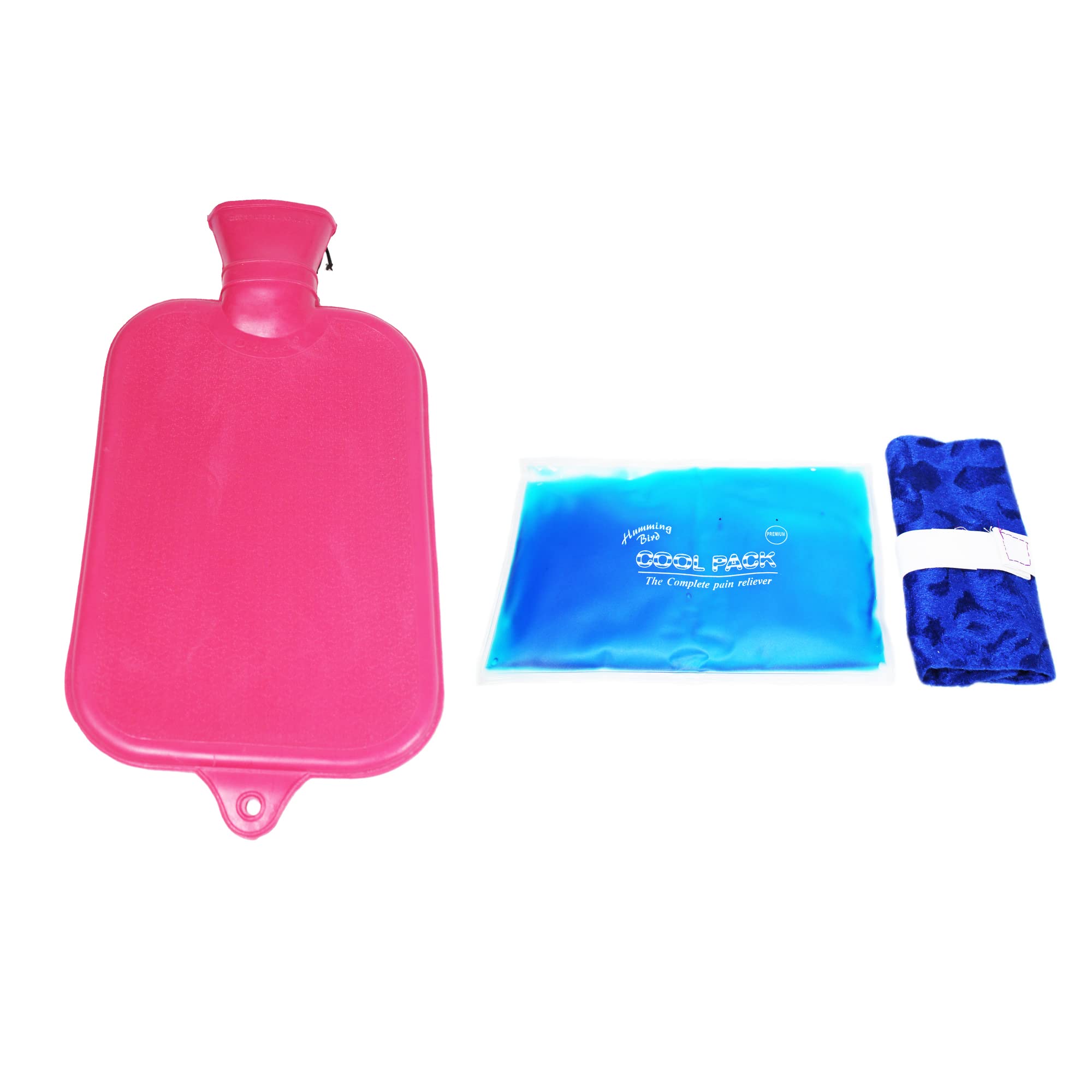 DishanDishan Hot Water Bag/Bottle (BRC Duckback) Non-Electrical 2L-Cool Gel Pack for Pain Relief