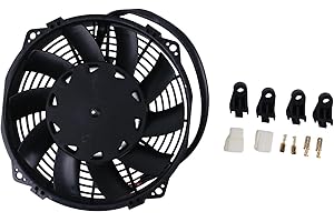 12V DC 8'' Electric Cooling Fan Compatible with Bigdog Mowers