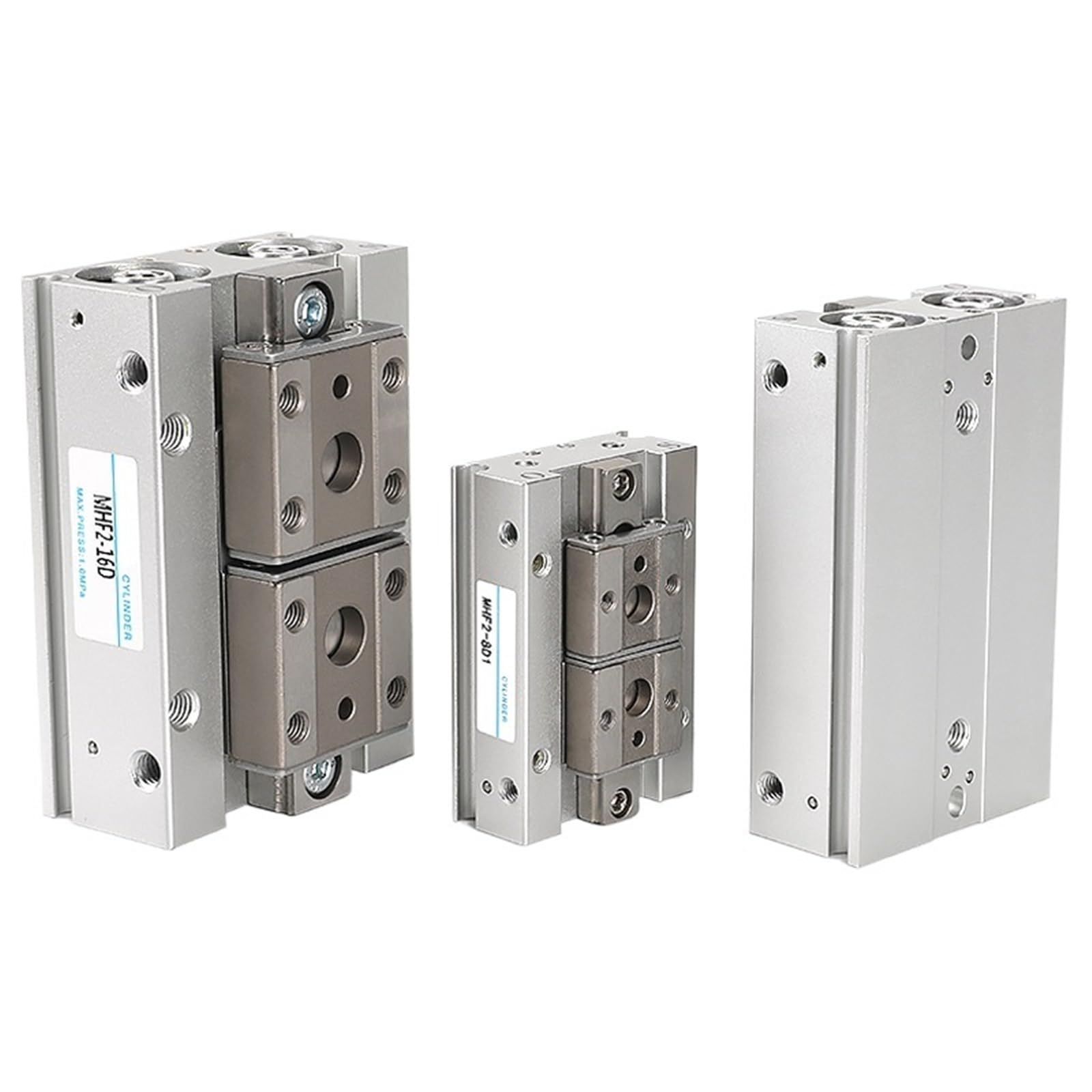COSZWQDP Low Profile Pneumatic Cylinder Air Parallel Gripper Force MHF2 8D 10D 12D 16D 20D(Mhf2-20d2)