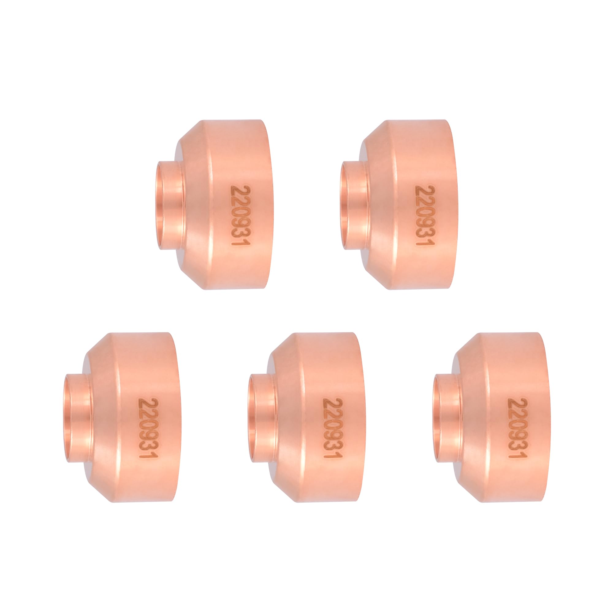 KEMAO 5Pcs 220931 Plasma Fine Cutter shield Fit for PMX 45XP/65/85/105 Plasma Cutting Hand Torch Consumable