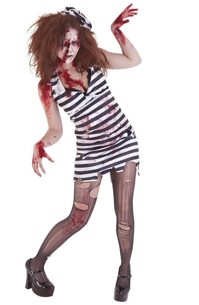 Zombies Prisoner Costume, Adults, One Size (Rubie's Spain S8287)