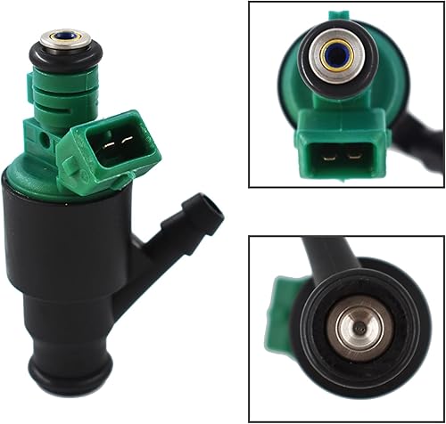 Miniatura 2 de 4 inyectores de combustible Boquilla 2 agujeros 0280150504 0280150502 Reemplazo para Kia Sportage 2.0L L4 1995 1996 1997 1998 1999 2000 2001 2002