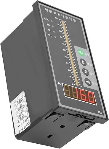 ViaGasaFamido Pantalla de nivel de líquido AC220V Pantalla de nivel de agua Contorller de presión inteligente T80 4-20mA Nivel de visualización de