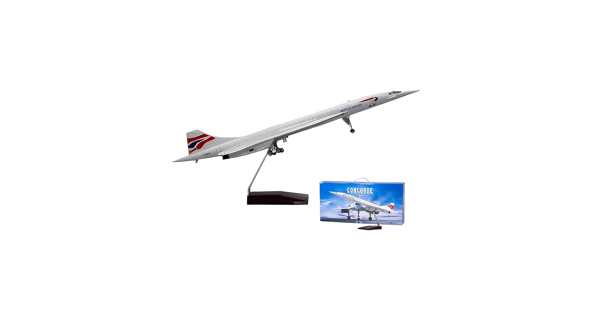 1/72 Concorde コンコルド　 ブリティッシュエアーウェイズ　レベル ブリティッシュ エアウェイズ コンコルド（Concorde）大型
