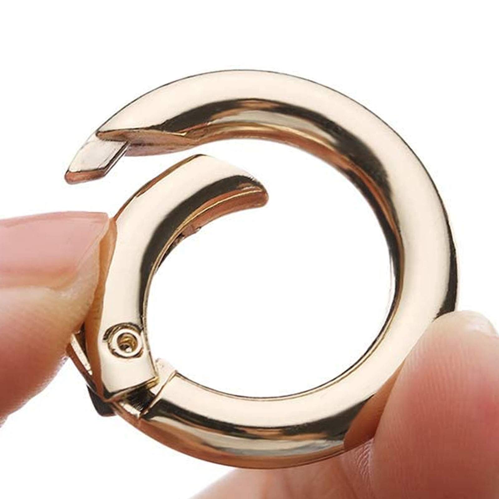 新品未使用 WILDSWANS ROUND CARABINER KEY RING Amazon.com: 5/8 inch Spring O Ring Round Carabiner Snap Clip