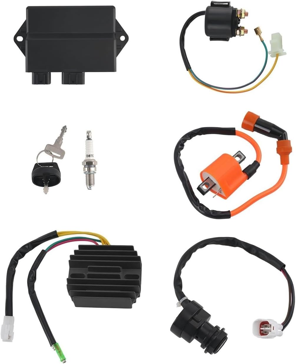 ATV Ignition System Complete Kit Coil/Harness/CDI/Rectifier Fits For YFM350X 1997-2001 3GD-82590-40-00