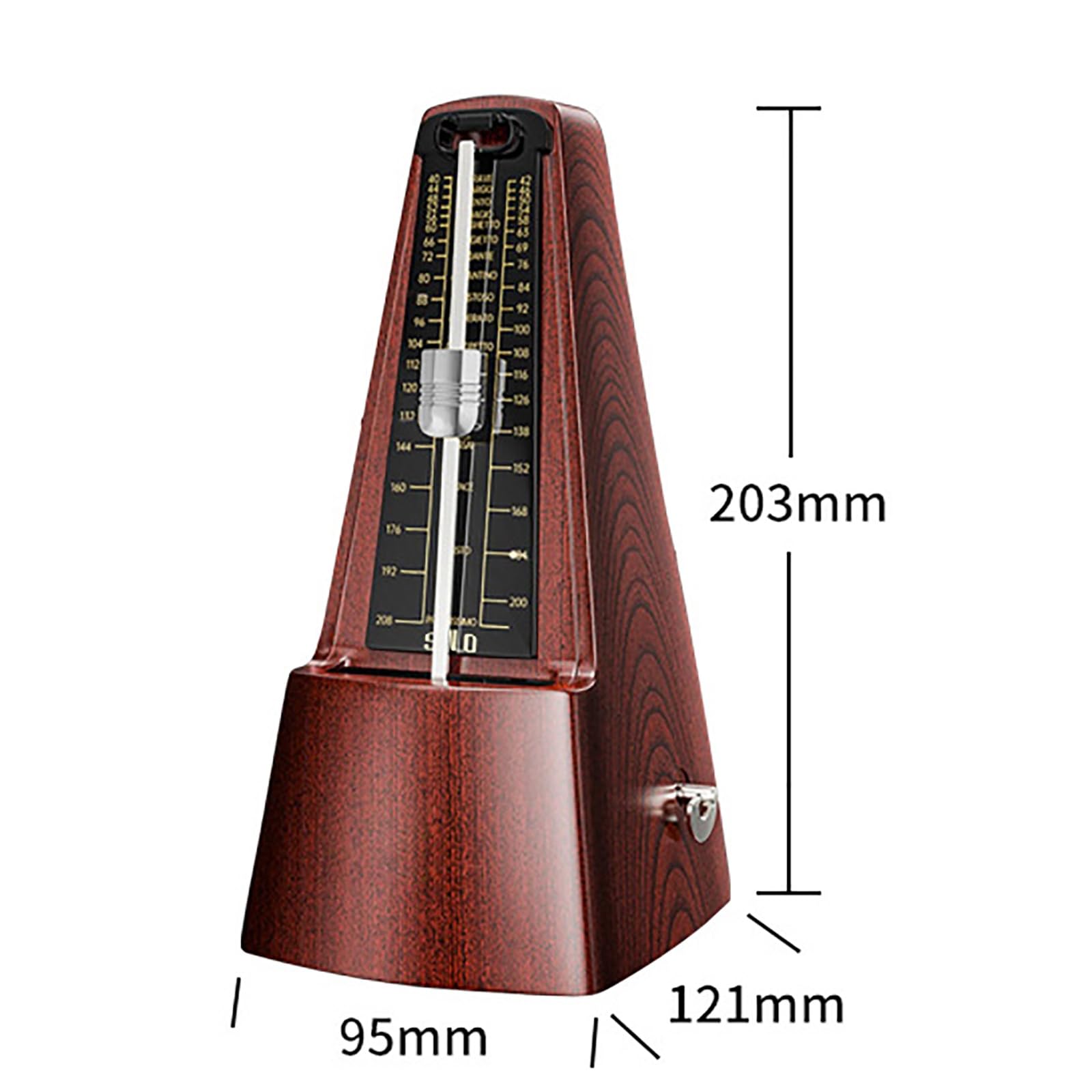 Universelles Metronom Metronom Klavier Mechanische Prüfung Rhythmus Maschine(Dark Colours)