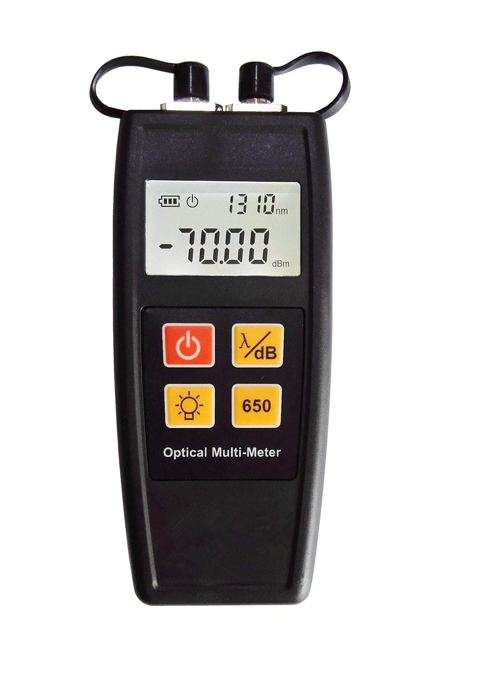 YJ-550A Mini Fiber Optique Rouge Testeur de Puissance 800-1700nm -70 ~ +6 FC/SC/ST 10KM + Rouge stylo