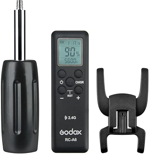 Miniatura 6 de Godox LF308Bi Temperatura bicolor LED Flash Luz de Fotografía Lámpara de relleno Luz de video 3300K-5600K 18W Smartphone APP2.4G Control inalámbrico