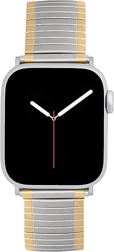 Miniatura 6 de Bandini Correa de expansión de acero inoxidable para Apple Watch Band 1.732 in 1.772 in 1.654 in 1.614 in 1.575 in 1.496 in Ultra 1.929 in para