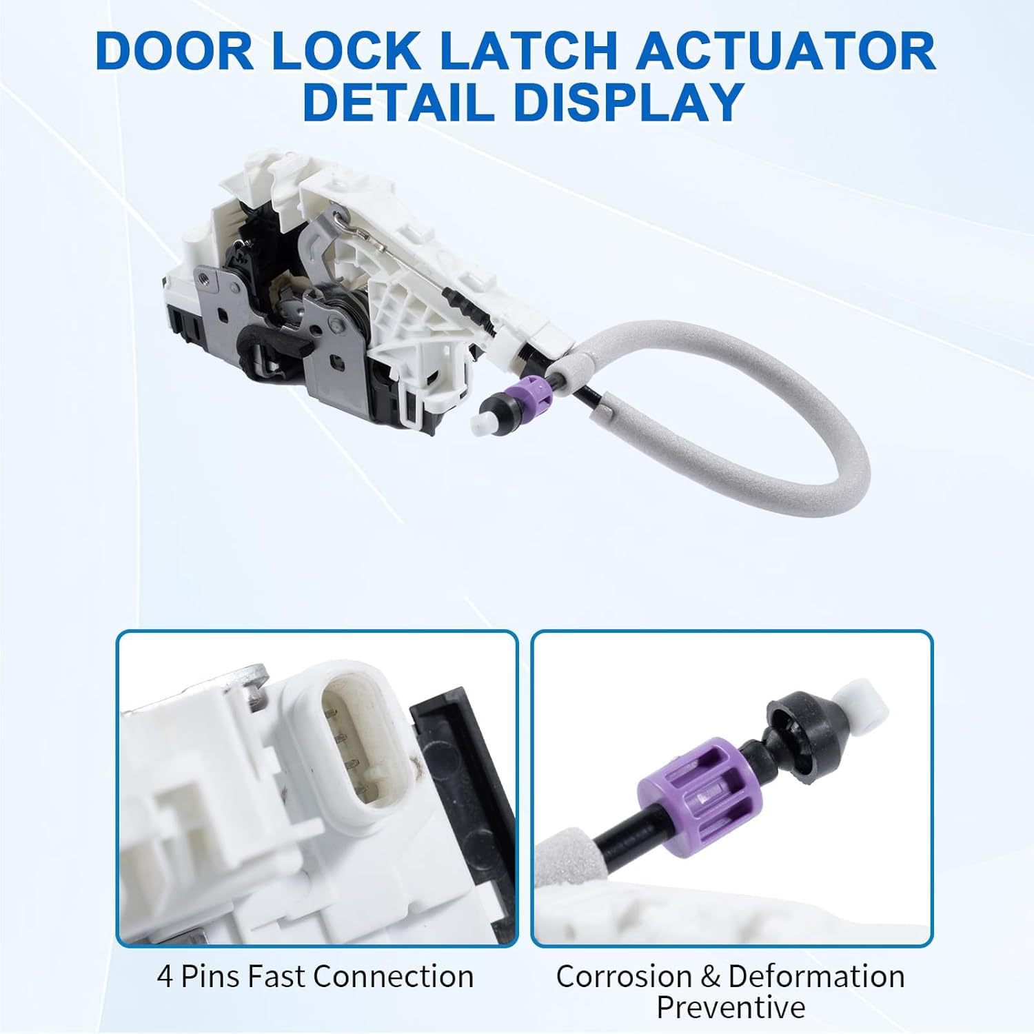 Türschloss Stellmotor Vorne Links, Zentralverriegelung Ersatz für W204 C204 C207 S212 C218 W212 R172 A207 X204 X218 R231 Autozubehör Teil# A2047202735 2047202735