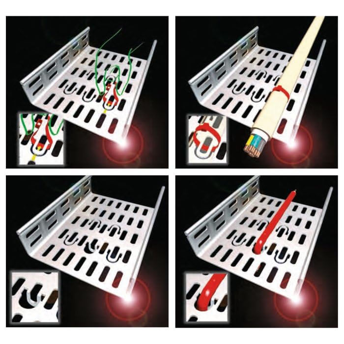 Chemin de câble dalle PSn - Niedax - 32 kg