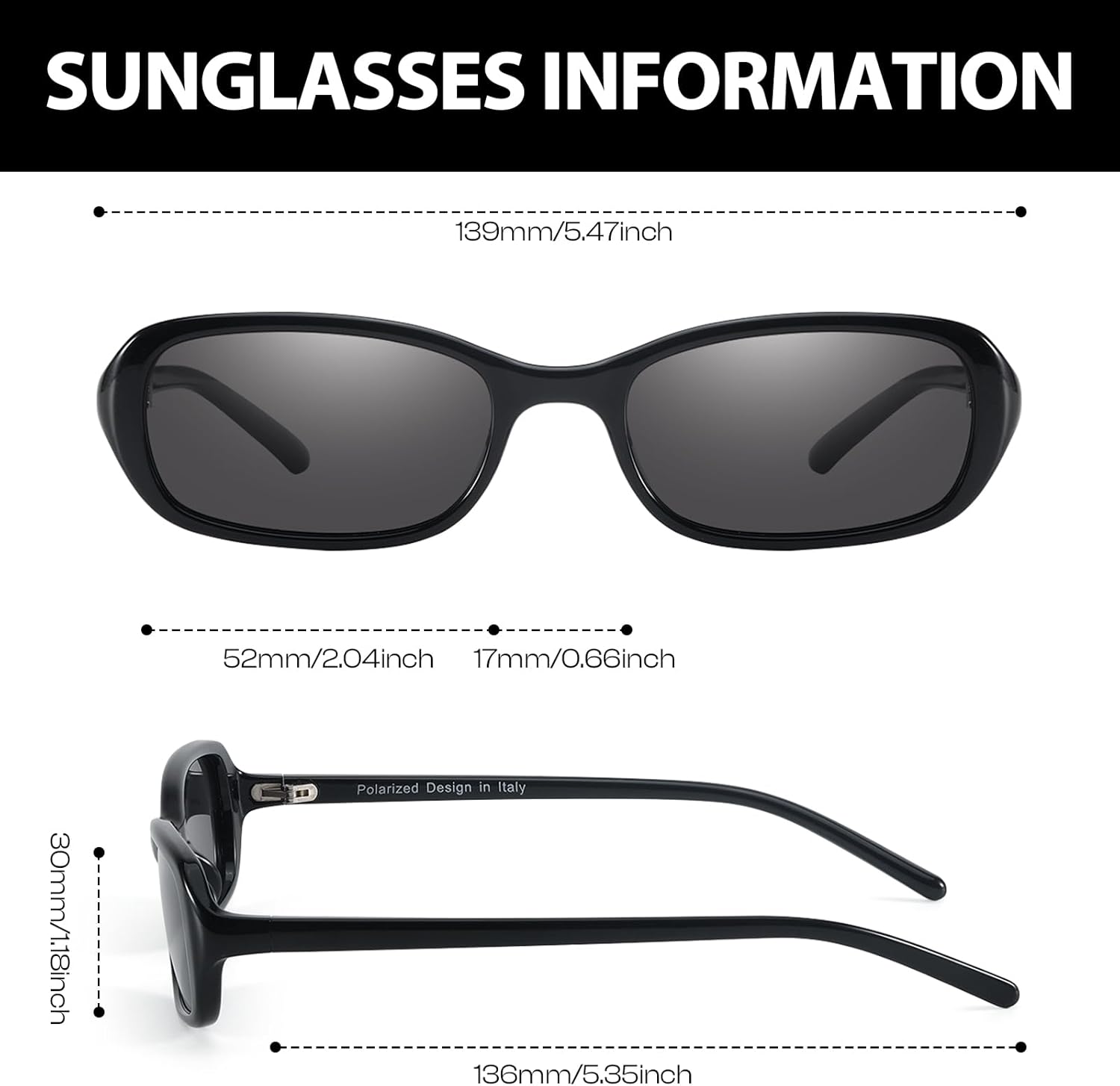 Retro Sunglasses for Women Men Vintage 90s Small Rectangular Sun Glasses 2026 Trendy Narrow Shades - Image 3