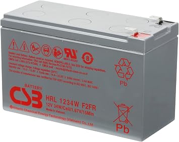 CSB HRL1234WF2FR 12 V Battery
