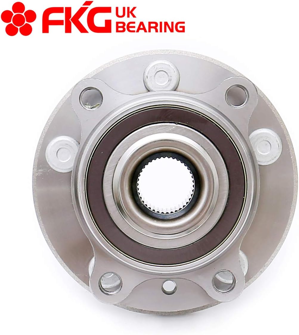 FKG 513275 Front or Rear Wheel Bearing Hub Assembly fit for 09-16 Ford Flex, 10-16 Ford Taurus (excluding SHO or Police Models), 09-16 Lincoln MKS, 10-16 Lincoln MKT, 5 Lugs