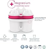 Carafe filtrante BWT PENGUIN 2,6 l avec cartouche Magnesium – filtre à eau robinet | réduit calcaire, chlore, métaux lourds | eau enrichie en magnésium, idéale thé, café, cuisine | charbon actif - 3