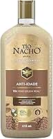 Tío Nacho Condicionador Anti-idade Antiqueda Natural com Geleia Real Concentrada – Reparação, Nutrição Profunda e Fortalecimento Capilar 415ml