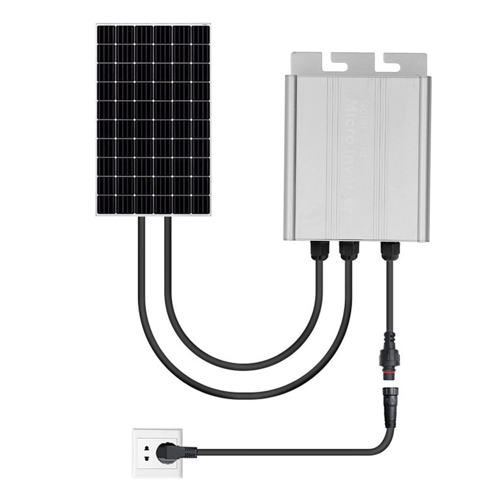 Falownik Sieciowy Mikro, IP65, Czysty Sinus, do Paneli
