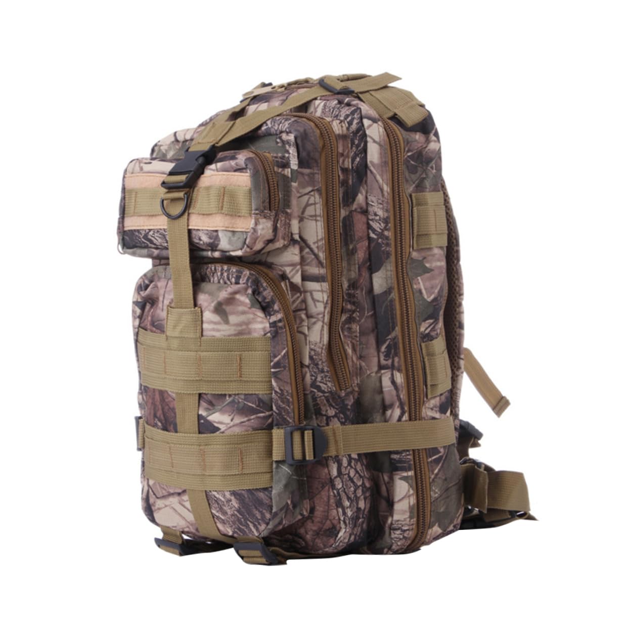 BESPORTBLE Zaino Mimetico Piccolo 20-35l Leggero Tasche Multiple Regolabile Per Trekking, Campeggio e Attività Outdoor Uomo