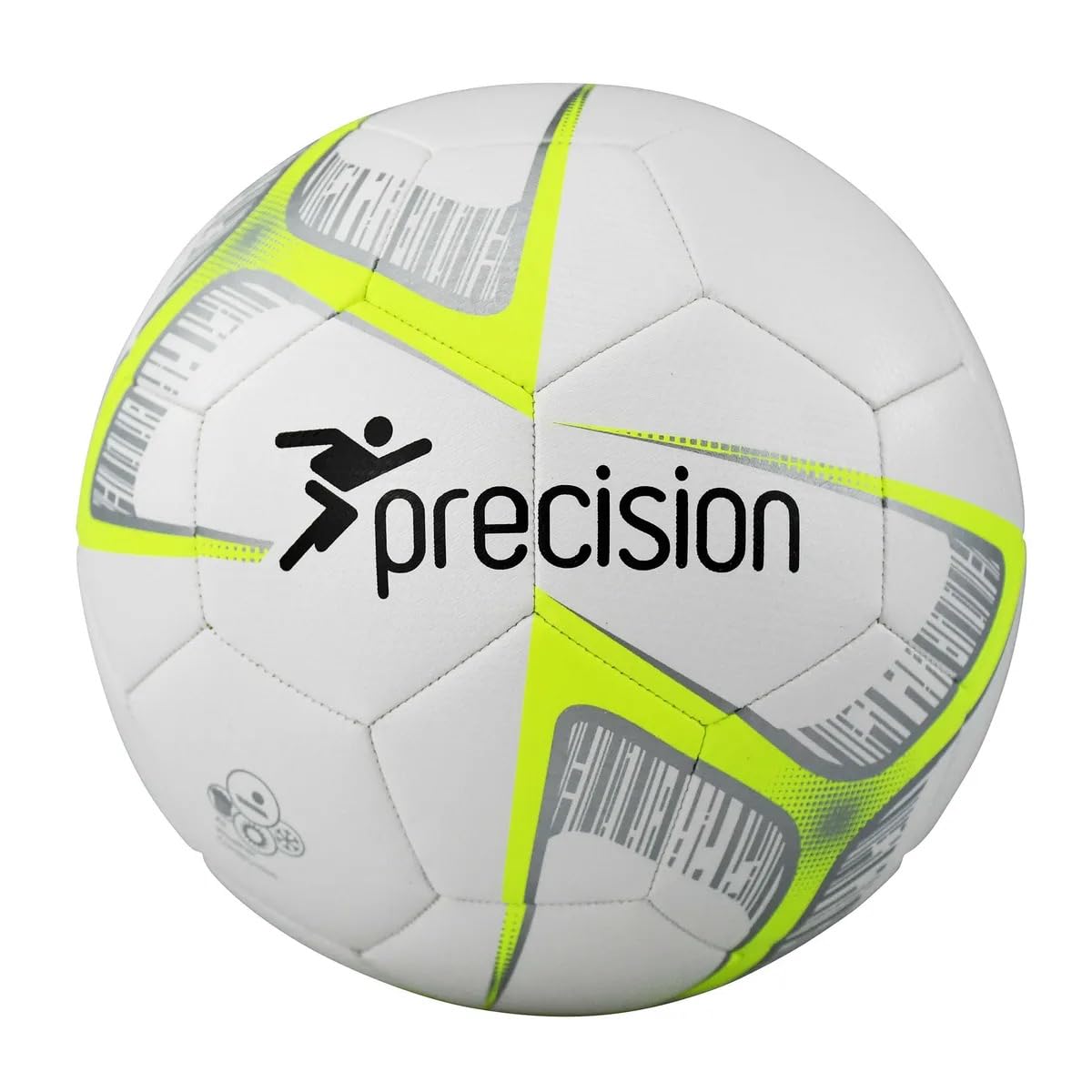 Precision White/Orange/Black Fusion Lite Football