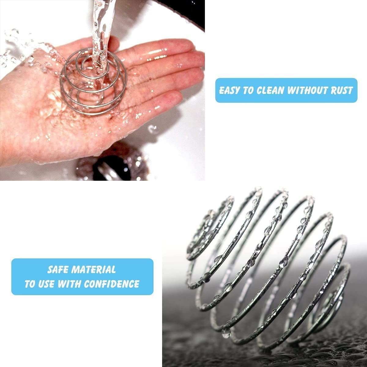 Lot De 2 Boules Mélangeuses En Acier Inoxydable, Boules