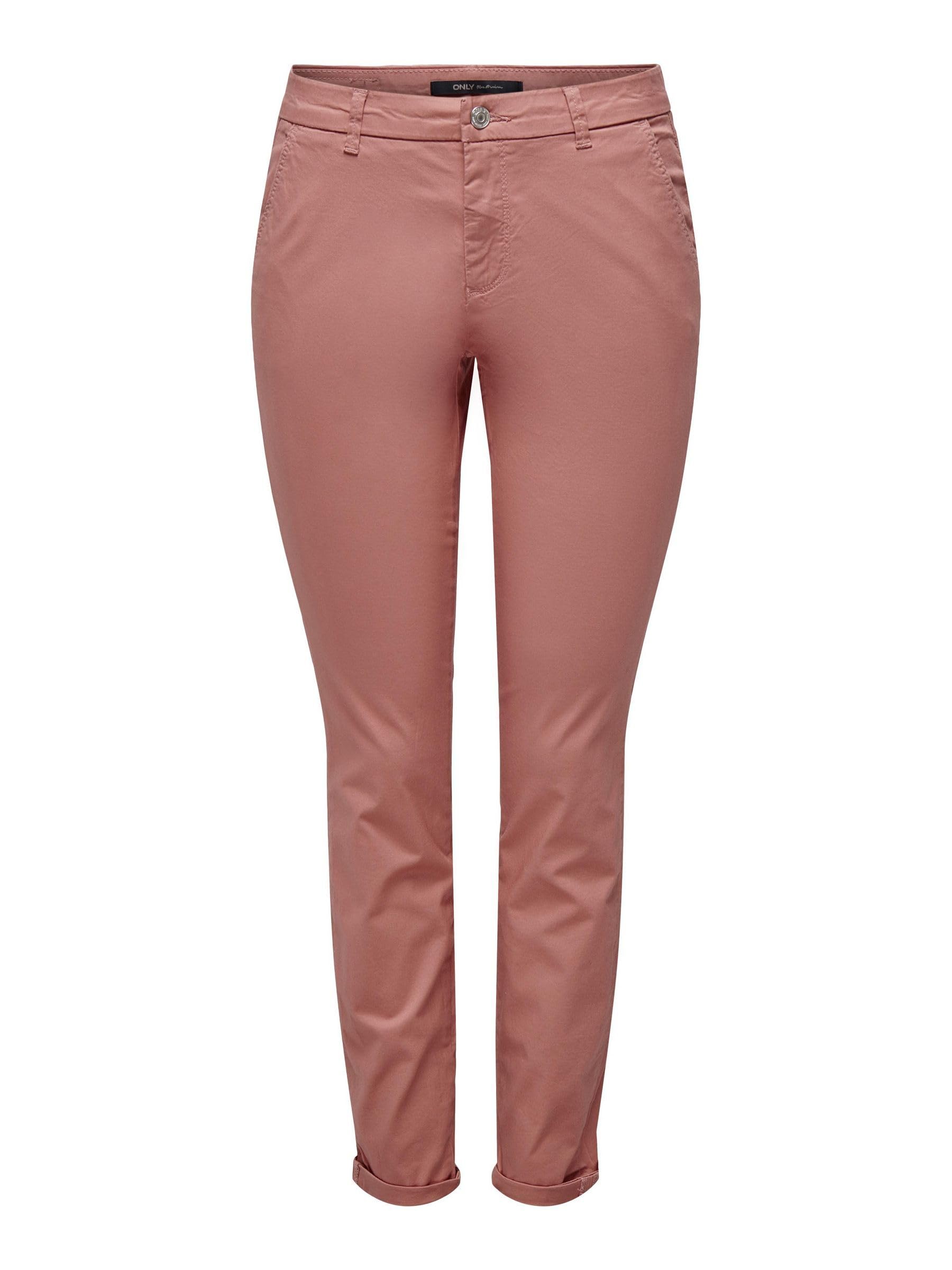 ONLY Damen Hose Only Female Chino Hose Onlparis Slim Fit Chino Hose