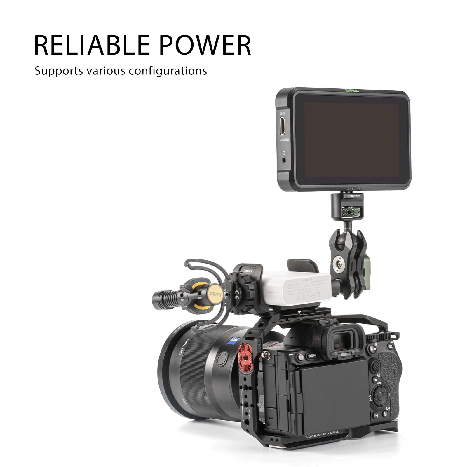 Holder Power Bank Universale TILTA TA-UPBH-B 59-94mm - Dettaglio