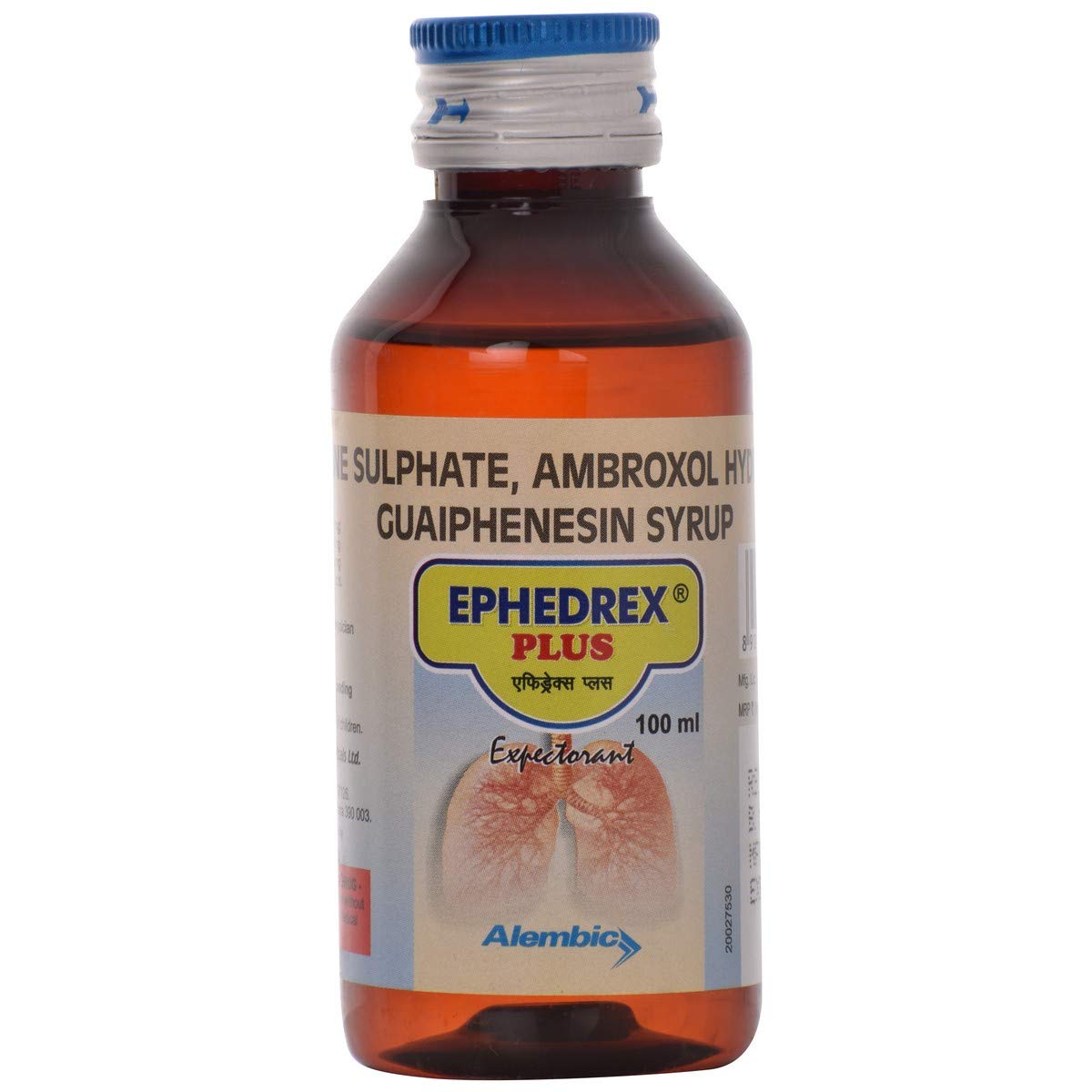 Ephedrex Plus - Bottle of 100 ml Syrup
