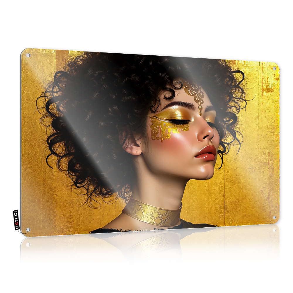 Cool Wall Decor Limit Decorative Golden Patterns Adorn The Face. For Checkout - Decaor Customizable(30X40CM)