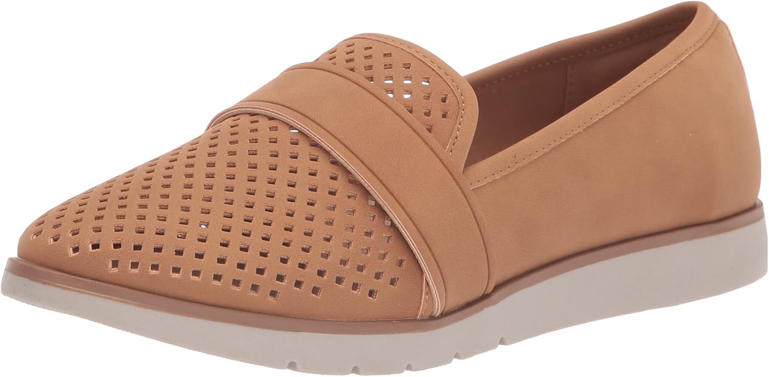 Rockport Women's Stacie Perf Loafer, Honey, 7.5 Wide