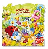  Pünktchen, der kleine Marienkäfer: Pappenbuch mit Stanzungen
