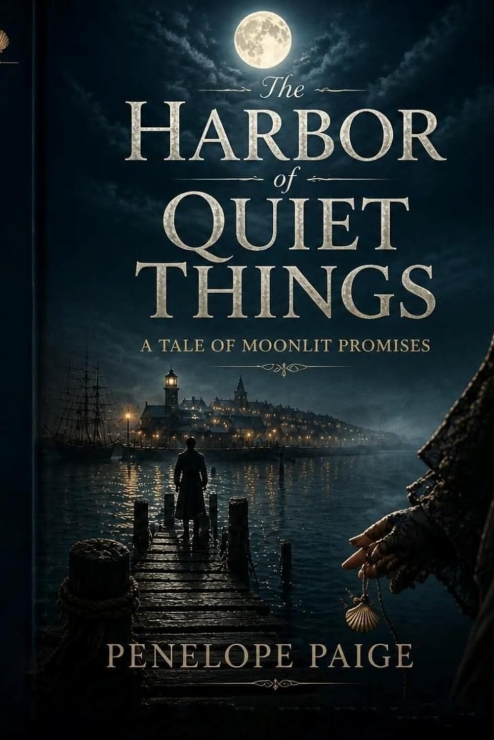 The Harbor of Quiet Things- A Tale of Moonlit Promises: A Love and Covenant Between Shore and Shadow — A Coastal Romance of Guardianship, Old Pacts, ... Secrets (The Harbor of Quiet Things Trilogy)