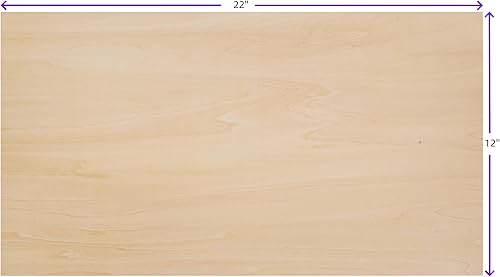Miniatura 2 de de abedul báltico, madera contrachapada de 0.118 in 18 pulgadas x 12 pulgadas x 22 pulgadas, chapa BBB de grado artesanal, caja de 6 hojas,