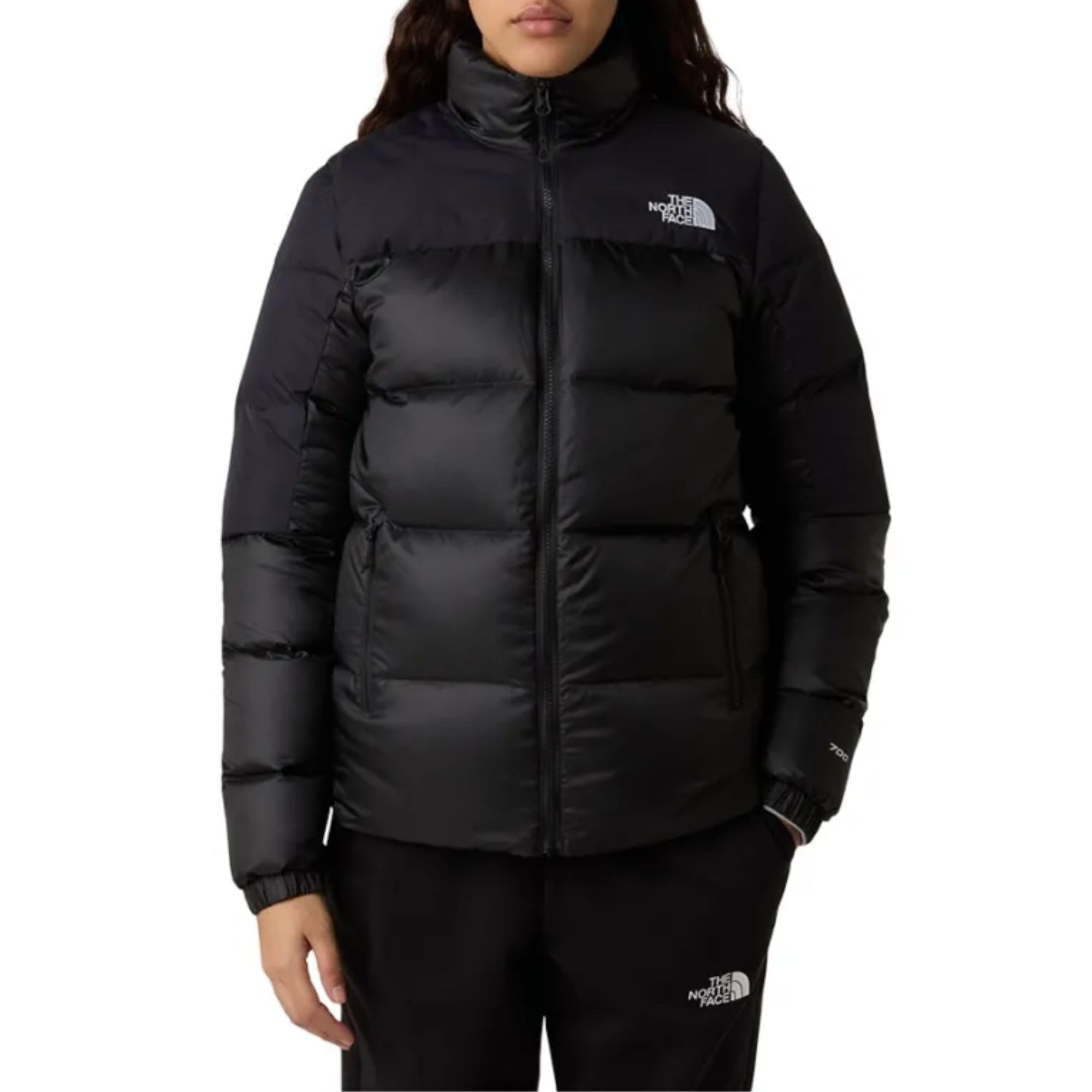 The North Face Women's Diablo Down 2.0 Jacket, Tnf Black Heather/Tnf Blk, XL